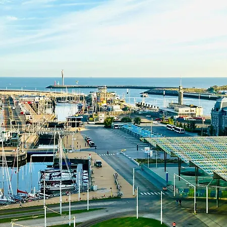 Appartement Cloud9 Sky Dist - Lux Large Terrace, Marina&sea View In Center Ostende